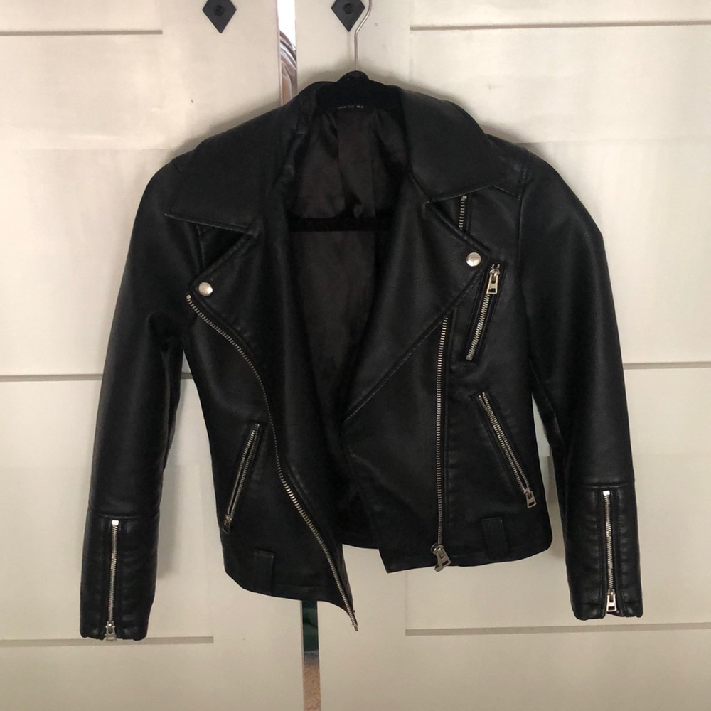Topshop Moto Leather Jacket